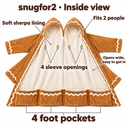 CozyGinger™ Robe for 2